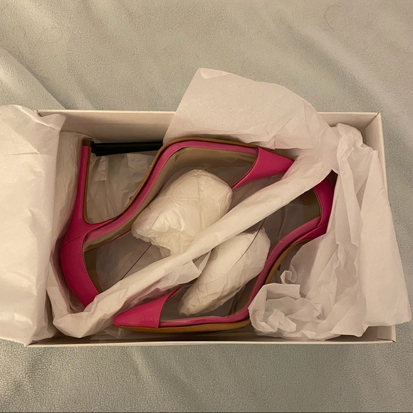 Schutz Cendi Pump- neon pink NIB  size 36 - Picture 4 of 4